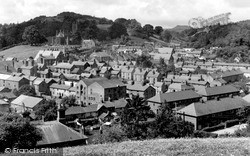 View From Red Bank c.1955, Welshpool