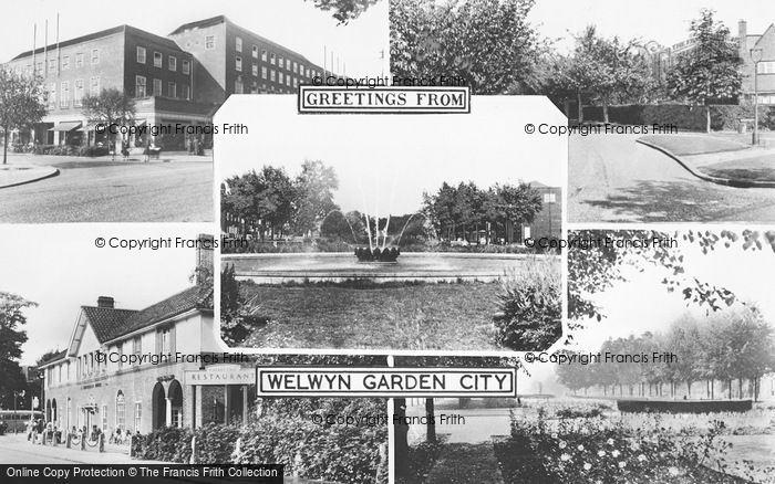 Photo of Welwyn Garden City, Composite c.1960