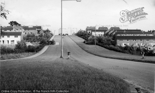 Photo of Welwyn Garden City, Digswell Road c.1960