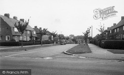 Salisbury Road c.1960, Welwyn Garden City