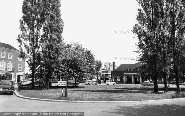 Photo of Welwyn Garden City, Station Approach c.1955