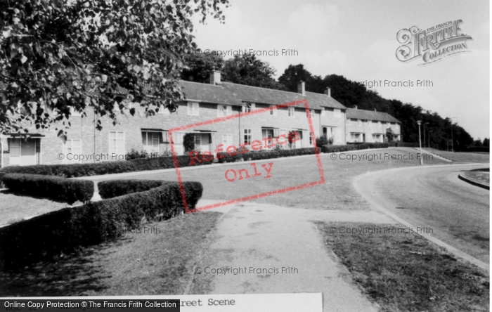 Photo of Welwyn Garden City, Street Scene c.1965