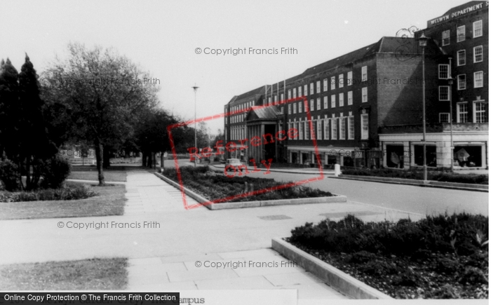 Photo of Welwyn Garden City, The Campus c.1965