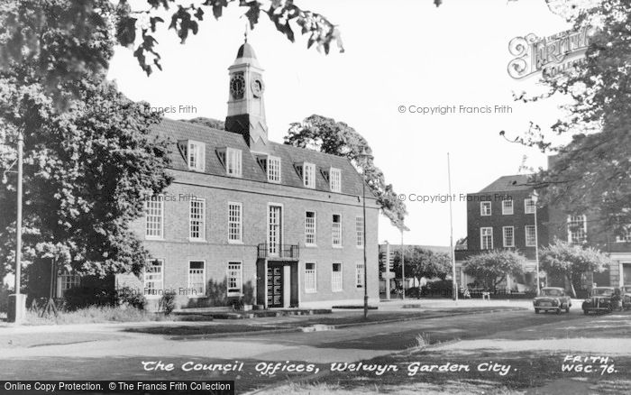 Photo of Welwyn Garden City, The Council Offices c.1960