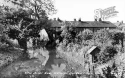 The River Lea c.1960, Welwyn Garden City