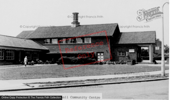 Photo of Welwyn Garden City, Woodhall Community Centre c.1955