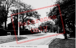 Woodhall Lane c.1955, Welwyn Garden City