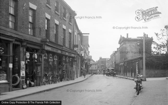 Photo of Wem, High Street c.1936