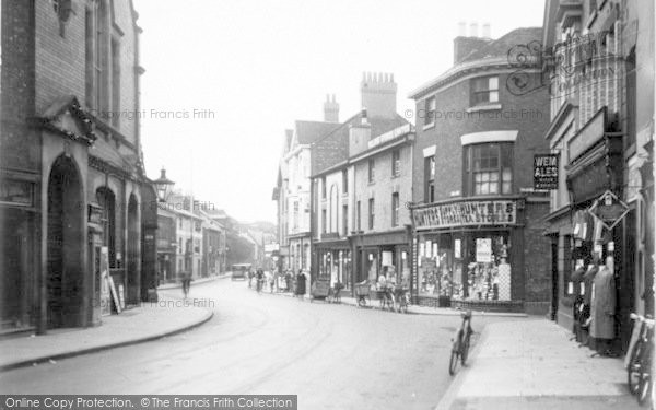 Photo of Wem, High Street c.1936