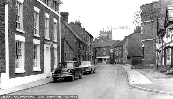 Photo of Wem, High Street c.1965
