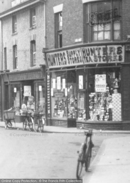 Photo of Wem, Hunters Supply Stores, High Street c.1936
