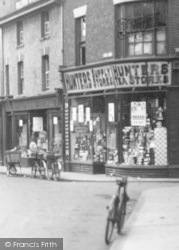 Hunters Supply Stores, High Street c.1936, Wem
