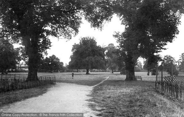 Photo of Wem, The Recreation Ground c.1950