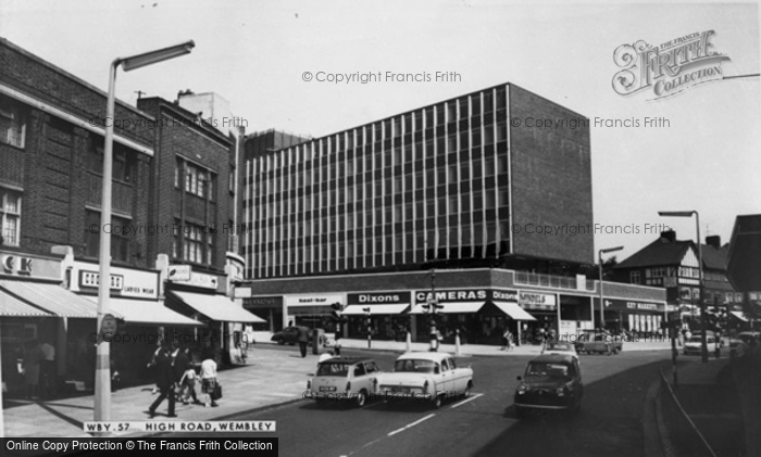 Photo of Wembley, High Road c.1965