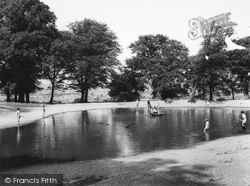 Park, Barn Hill Pond c.1960, Wembley