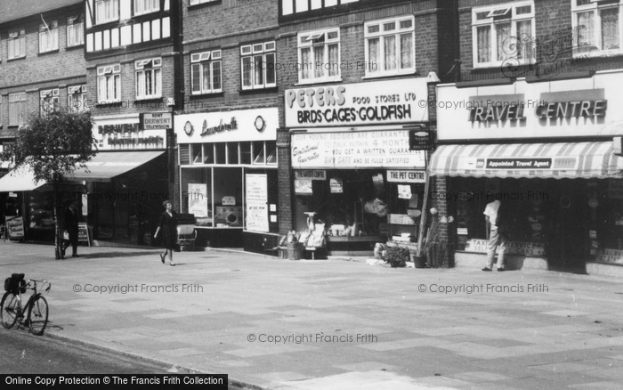 Photo of Wembley, Shops, High Road c.1965