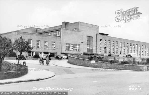 Photo of Wembley, Town Hall c.1960