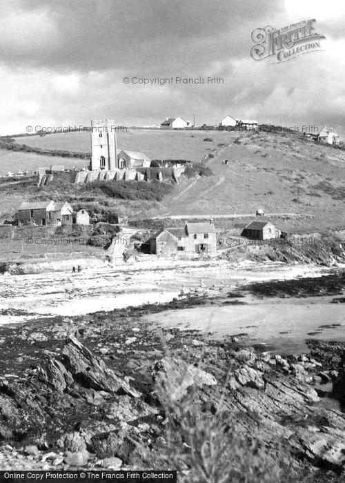 Photo of Wembury, St Werburgh's Church c.1935