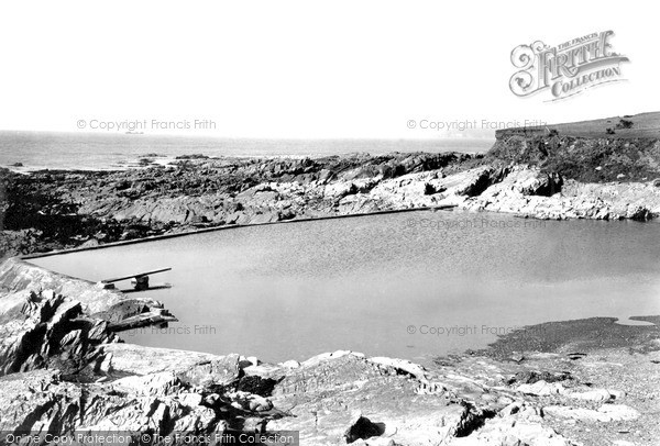 Photo of Wembury, Swimming Pool, Wembury Point Holiday Camp c.1935