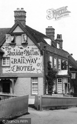 The Shoulder Of Mutton Or Railway Hotel 1901, Wendover