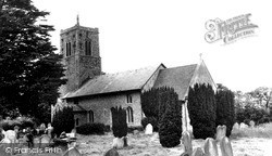 St Peter's Church c.1955, Wenhaston