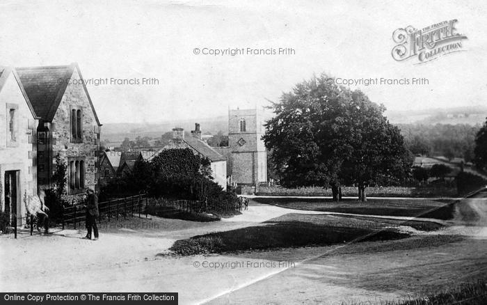 Photo of Wensley, Green And Church 1893