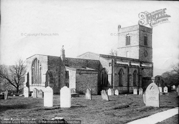 Photo of Wensley, Holy Trinity Church 1889