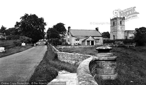 Photo of Wensley, The Village And Holy Trinity Church c.1955