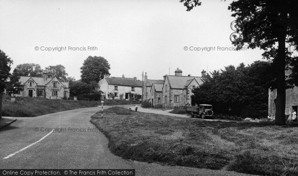 Photo of Wensley, The Village c.1955