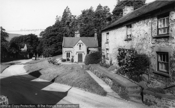 Photo of Wensley, The Village c.1960