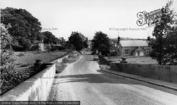 Photo of Wensley, The Village From The Bridge c.1960
