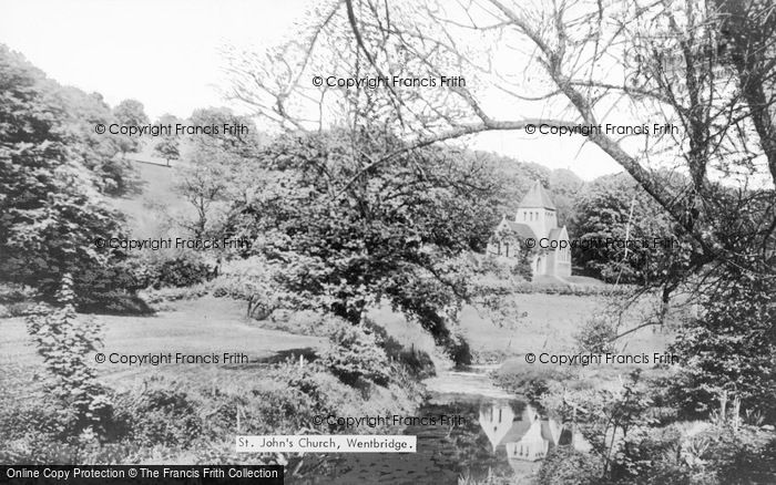 Photo of Wentbridge, St John's Church c.1955