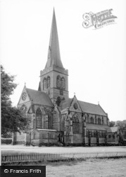 Holy Trinity Church c.1965, Wentworth