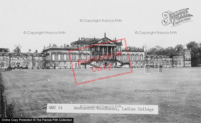 Photo of Wentworth, Wentworth Woodhouse, Ladies College c.1965