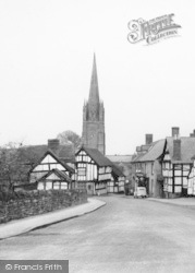 Broad Street c.1950, Weobley