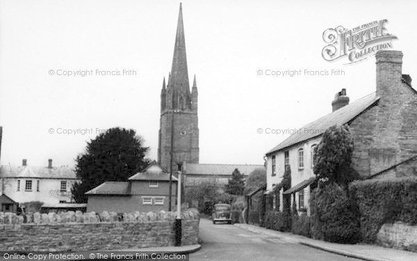 Photo of Weobley, Church Lane c.1955