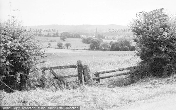 Photo of Weobley, General View c.1955