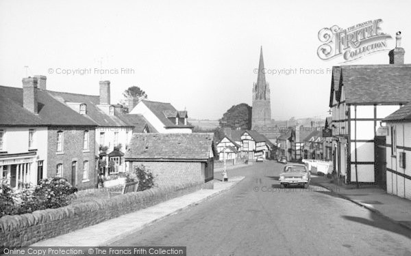 Photo of Weobley, High Street c.1960