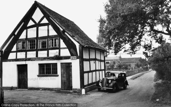 Photo of Weobley, Oldest Cottage In England c.1955