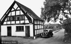 Oldest Cottage In England c.1955, Weobley