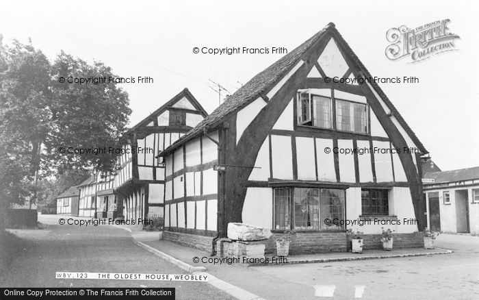 Photo of Weobley, Oldest Cottage In England c.1960