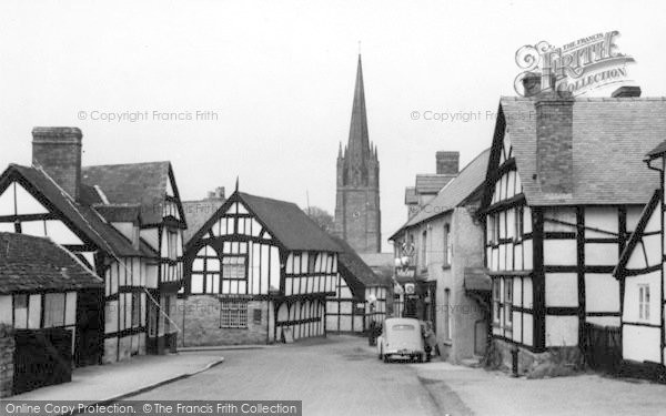 Photo of Weobley, The Red Lion Corner c.1950