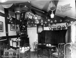 The Tudor Tea Room Interior c.1960, Weobley