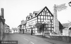 The Unicorn Hotel c.1960, Weobley