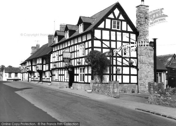 Photo of Weobley, The Unicorn Inn c.1960