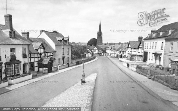 Photo of Weobley, The Village c.1955