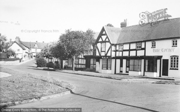 Photo of Weobley, Vale Corner c.1955