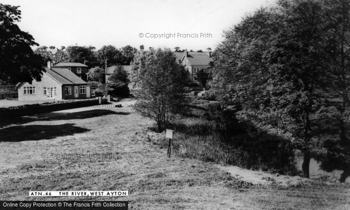 Photo of West Ayton, The River c.1960