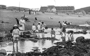 Children Rock Pooling 1922, West Bay