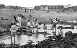 Children Rock Pooling 1922, West Bay